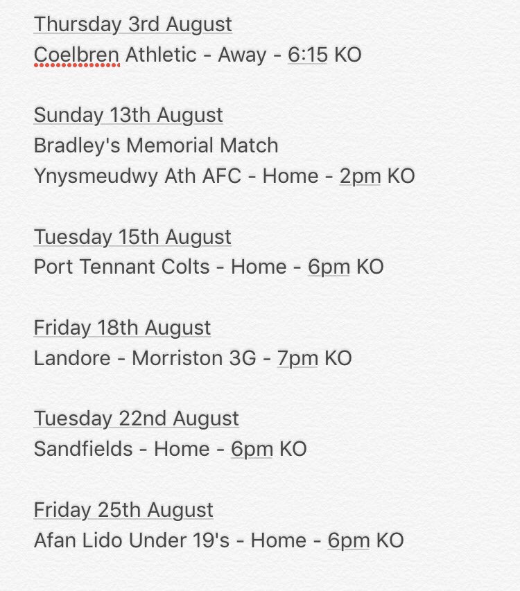 ⚽️ Preseason Friendlies Announcement ⚽️

#UppaClyd
