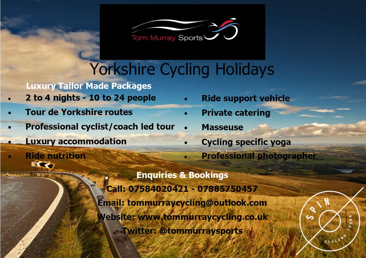 MintCycleCoach's tweet image. BESPOKE YORKSHIRE CYCLING HOLIDAYS WITH @tomminty&amp;amp; @spin_cycling #YorkshireDay @HolmfirthEvents @Welcome2Yorks @UKCycleChat @letouryorkshire
