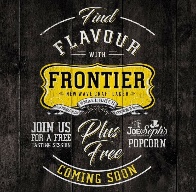 LilBlackDogPub's tweet photo. This Thursday we have another Frontier tasting evening!  
Come along to enjoy a free pint &amp; #findflavour @FrontierLager @joeandseph https://t.co/y0MymXRiko
