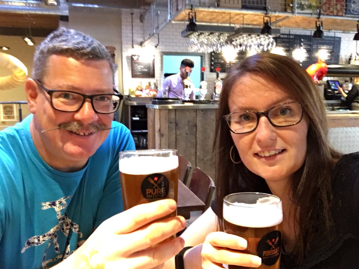 Well, that's a good start to our 20th anniversary celebrations @Purityale <a href="/PureCraftBars/">Purecraft Bar & Kitchen</a> - cheers everyone! <a href="/LizSaddler/">Liz Allton</a>