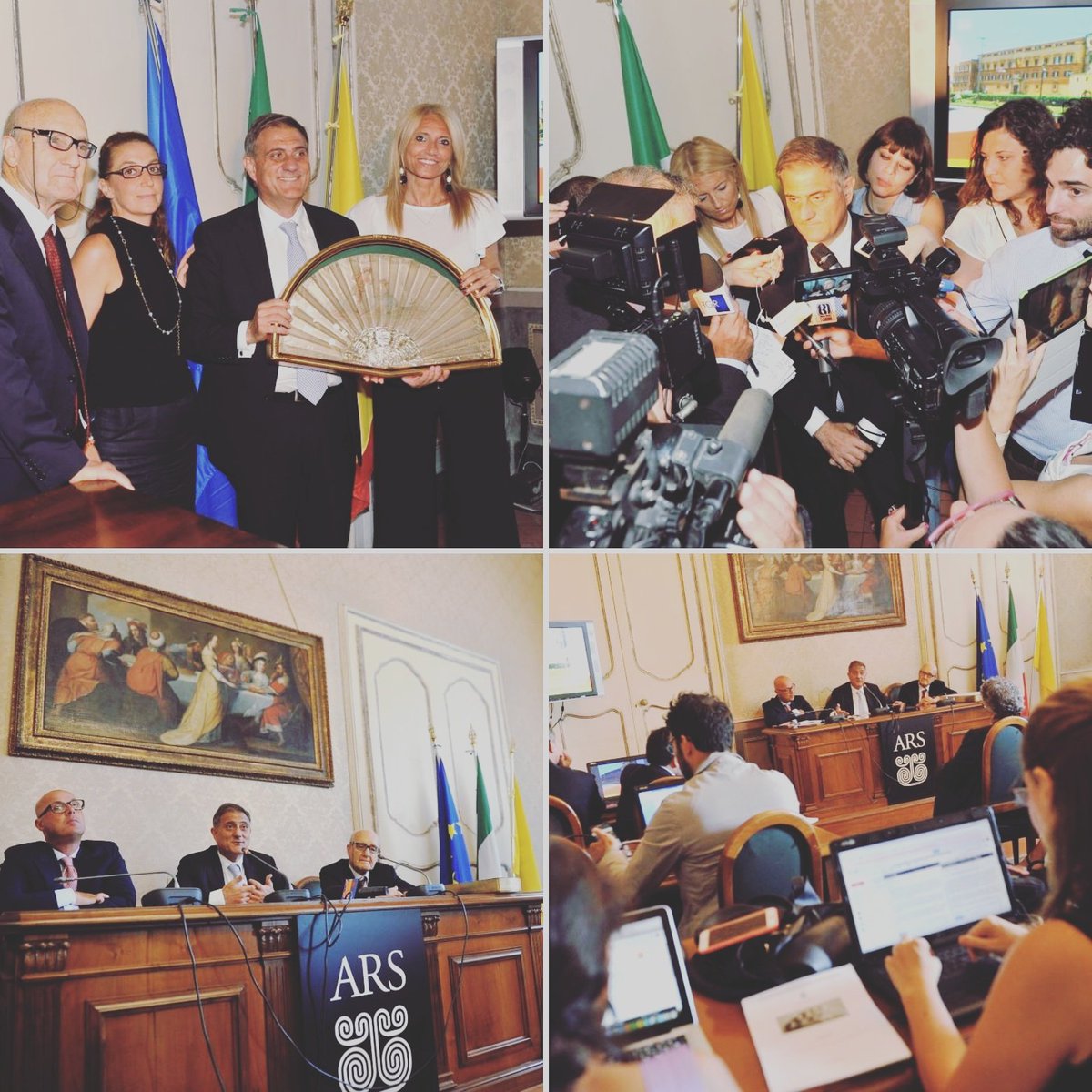 PresidenteARS's tweet image. #Cerimoniaventaglio2017 #openArs
