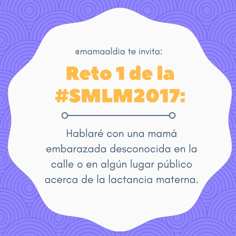Te invitamos a nuestro reto #smlm2017 desde cualquier lugar del mundo, entra a nuestro IG <a href="/mamaaldi/">michele alderson</a> para q encuentres más información.