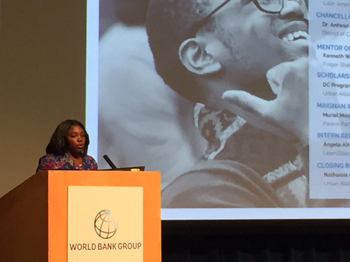 UrbanAlliance's tweet photo. @THELAYC intern Brianna Spruill shared that #UrbanAlliance helped her deal with her insecurities and overcome her shyness #DCPSC https://t.co/J7bYCTgJhT