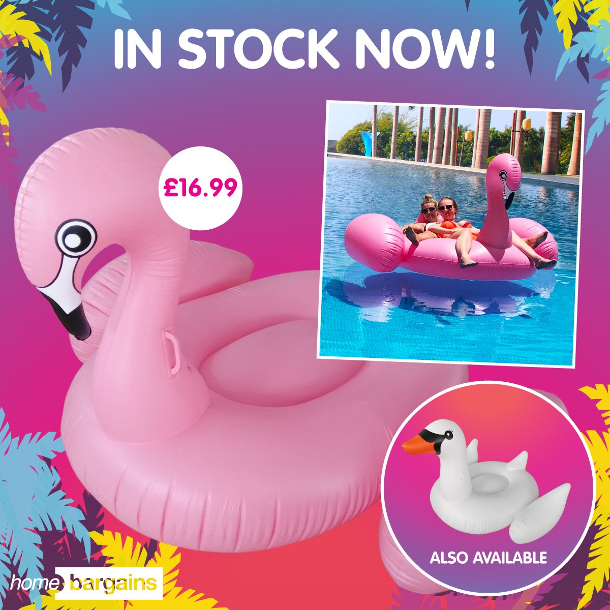 home bargains pool inflatables
