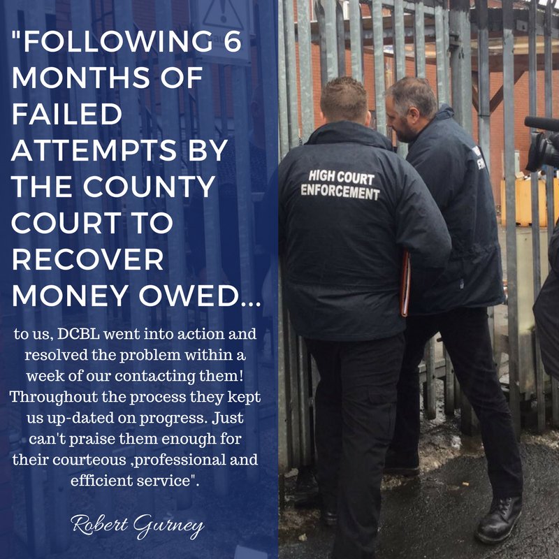 Do you need help collecting what is rightfully yours? Contact Us Today on 0800 860 6780 or fill in our enquiry form dcbltd.com/contact/