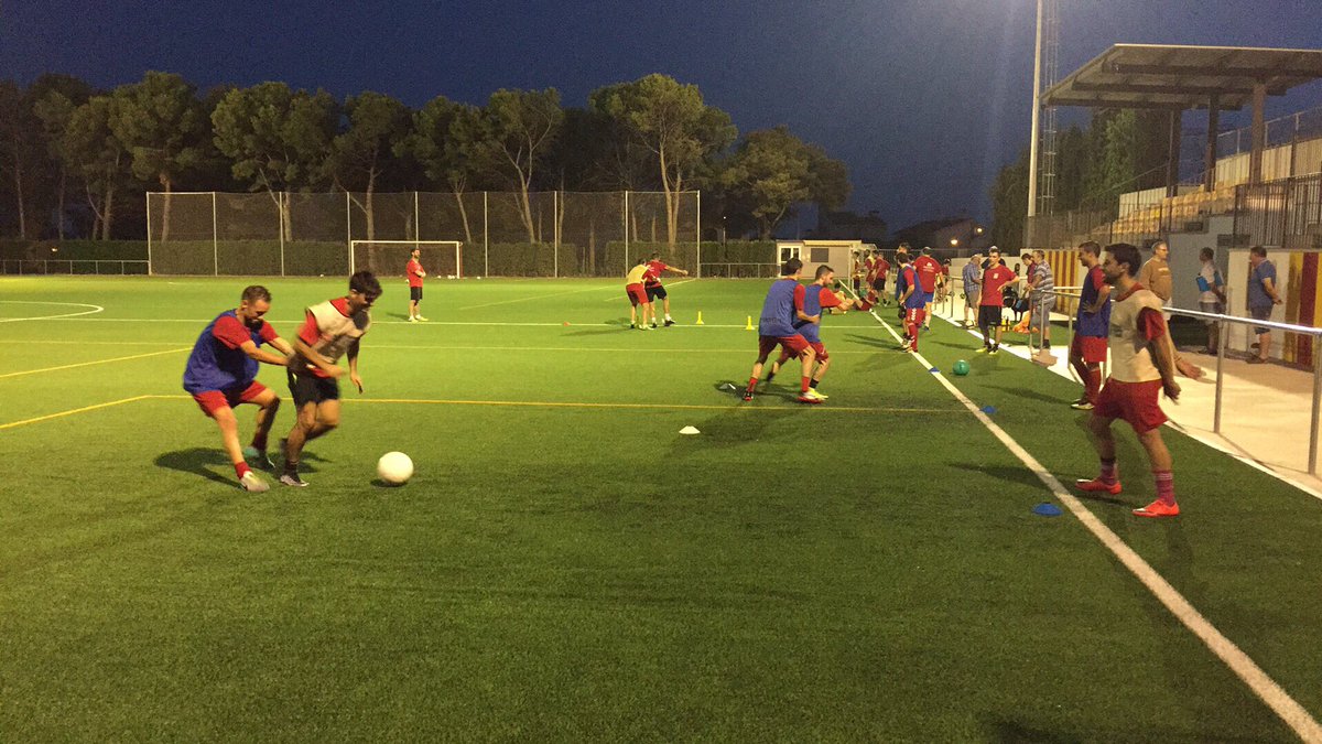 Fotos d'ahir al 1r entrenament de la temporada 2017/18