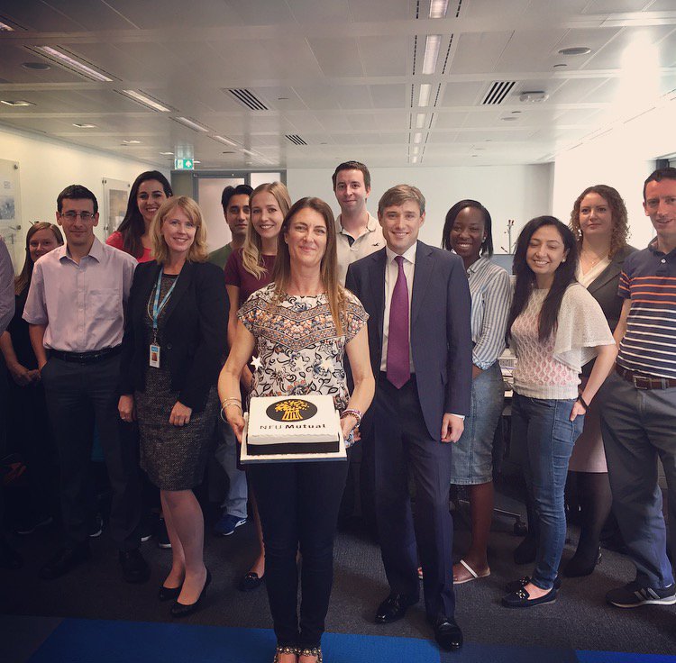 Happy 1st anniversary to our partners at @AIGLifeUK, delicious cakes being enjoyed at both offices today to celebrate!