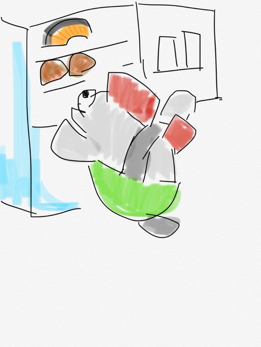 冷蔵庫のtwitterイラスト検索結果 古い順