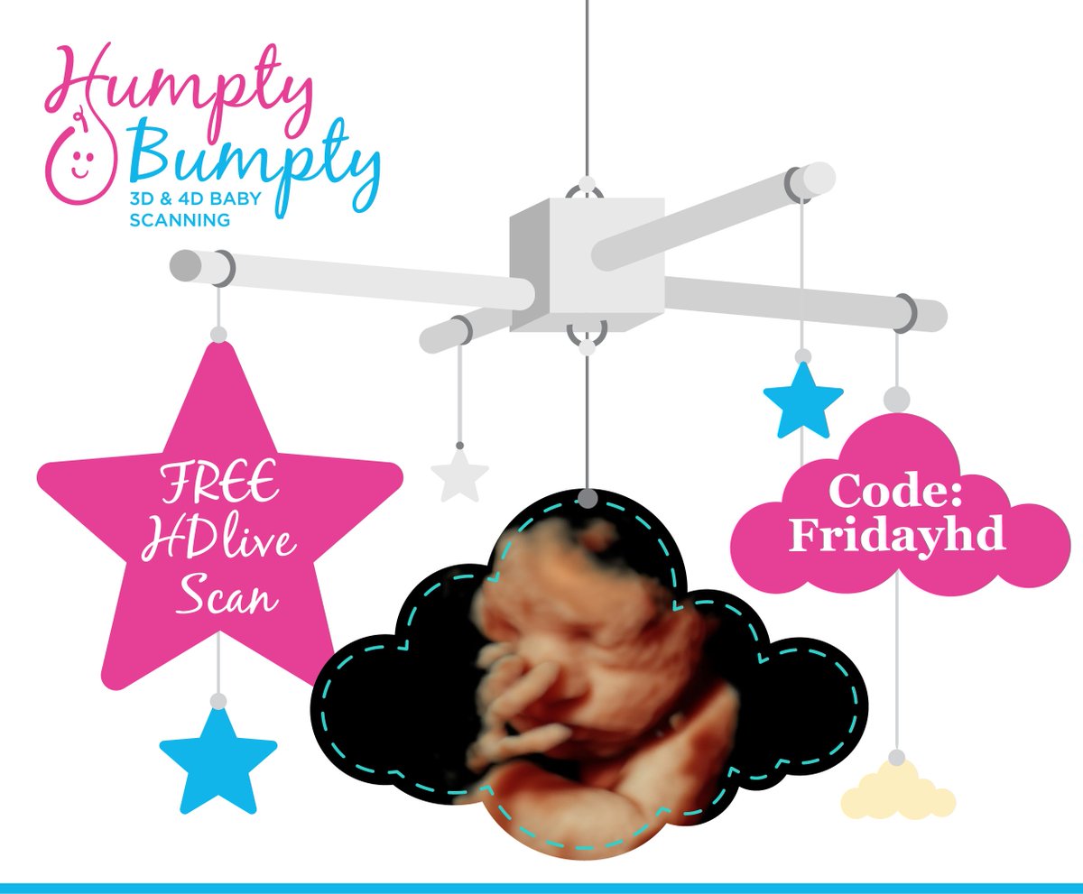 Book a Humpty #Package1 for this Friday 4th August with the code 'Fridayhd' to receive a #FREE #HDlive scan! ❤️ humptybumpty.co.uk/bookings/