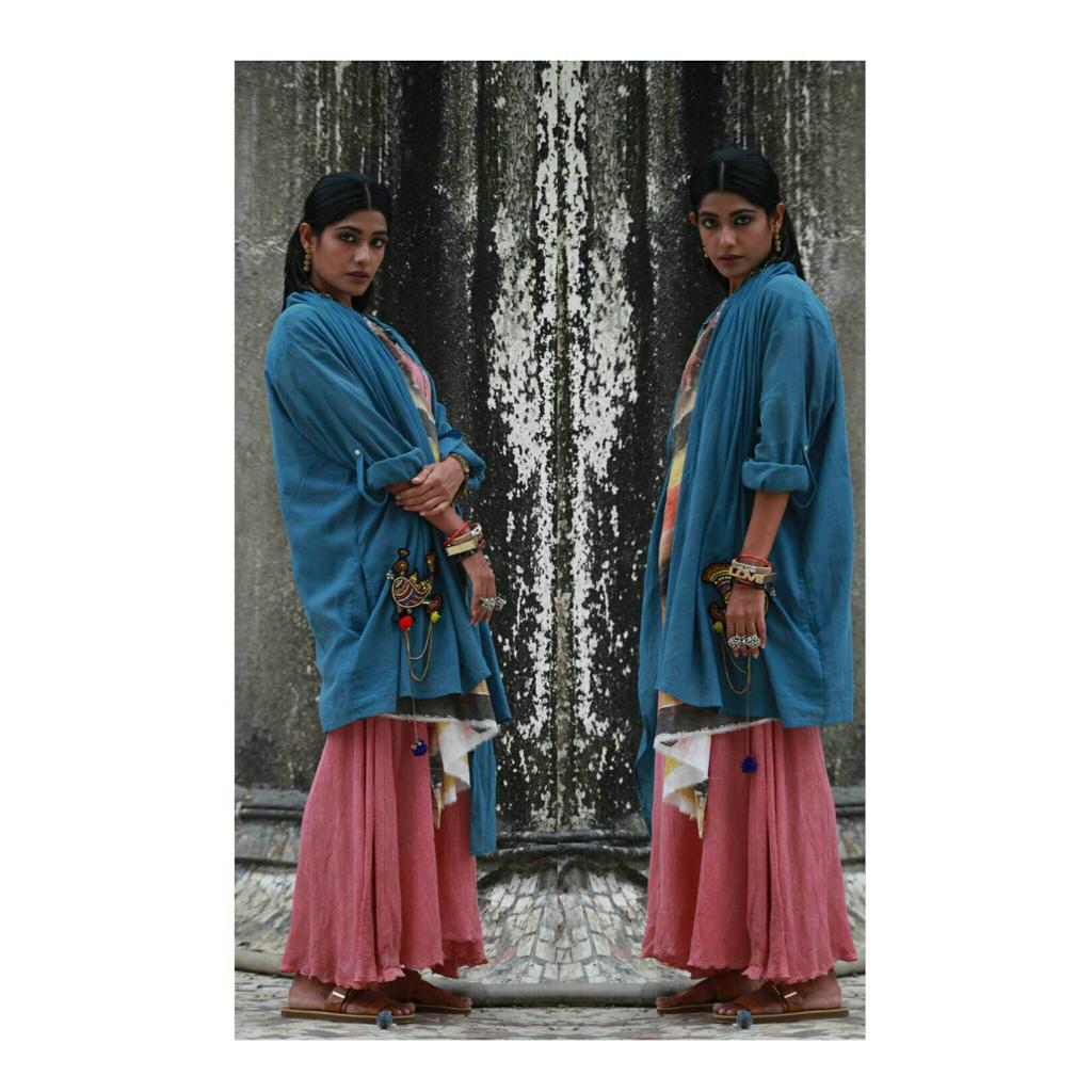 AdivPureNature's tweet photo. Our natural dyed separates, styled  by @MarvInABox and photographed by Noor Khan. Featuring #adivpurenature #naturaldye #textiles #mumbai https://t.co/vWOQm2ubcn