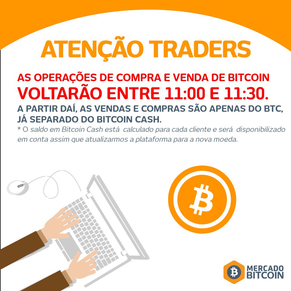 Mercado Bitcoin On Twitter Daqui A Pouco O Trade De Bitcoin Estara - 