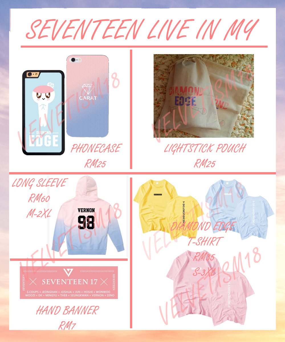 velvetism18's tweet photo. Help RT Plz 
PREORDER GOODS

Range from RM 7 onwards
@bluetism18 @HallyuM 

#SEVENTEENinKL #SEVENTEENinMY 
#seventeeninbkk #SVTinJKT https://t.co/bC7VxUJk7m