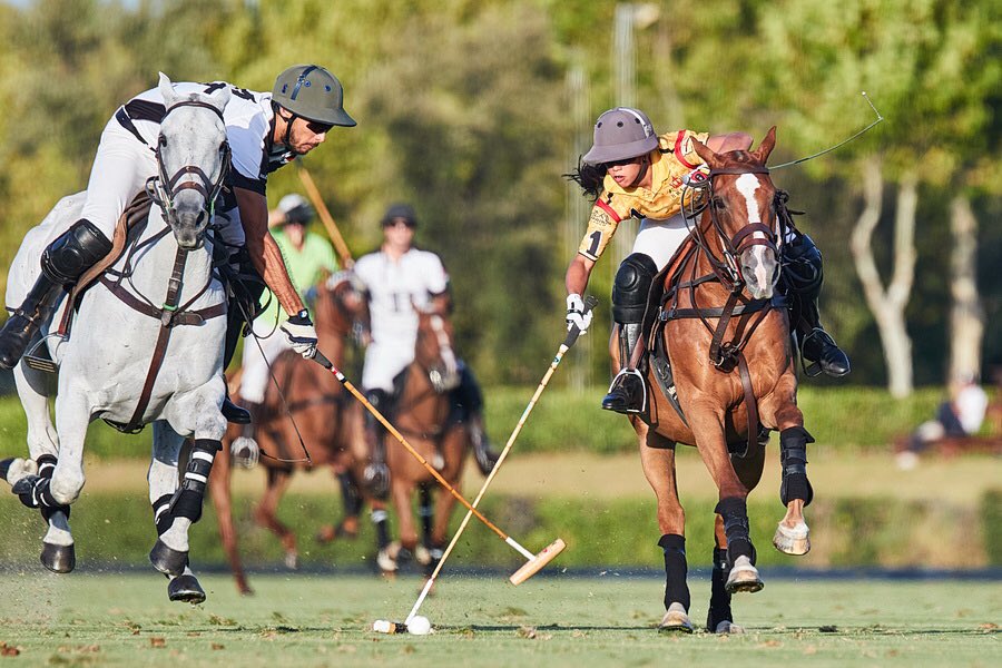 Pololine's tweet photo. #picoftheday II: #gatogandara & #princessazemah #bardon v #brunei #silvercup #mediumgoal @torneointerpolo by @KaterinaMorgan https://t.co/qubICQn8SR