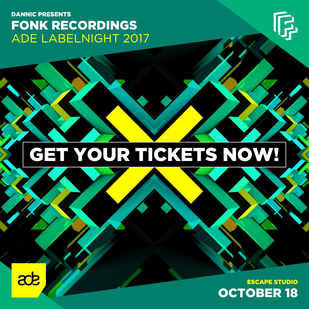 Tickets here: bit.ly/FonkAde2017