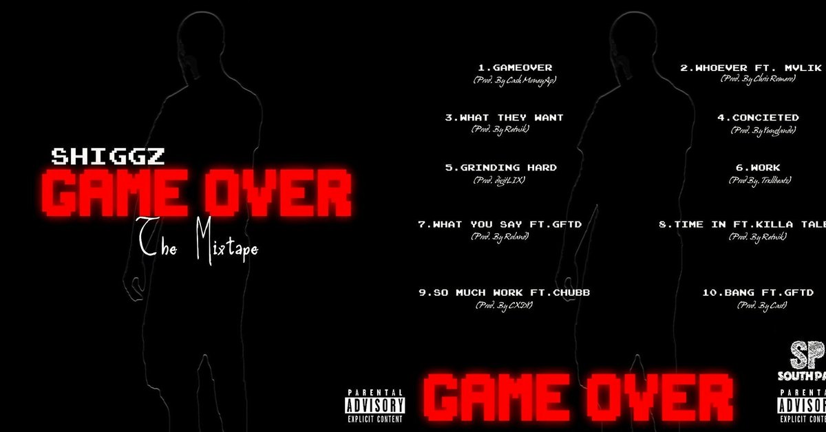 ShiggzGotEm's tweet photo. "Game Over" Dropping on @DatPiff September 1st 🤘🏾#GameOver #Shiggz https://t.co/1d1opNiPii
