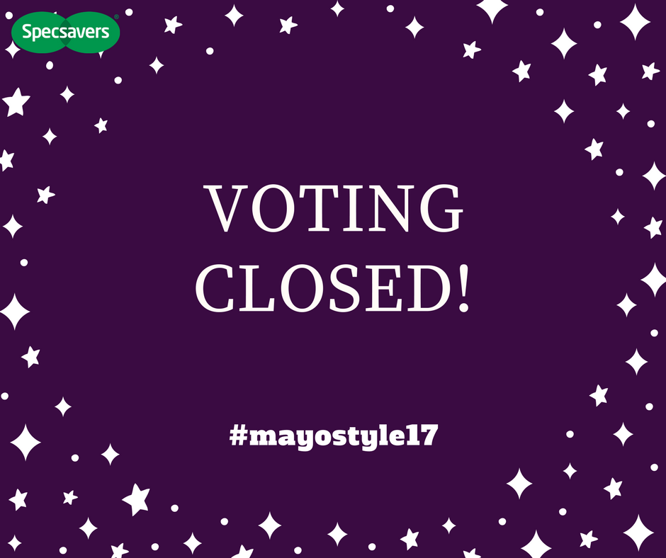 MayoStyleAwards's tweet photo. Voting lines have officially closed for this years Mayo Style Awards! https://t.co/XX6xCDsRmk