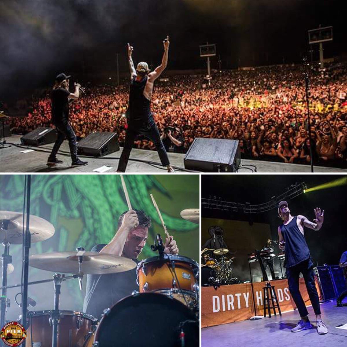 ThePierOrg's tweet photo. Some great shots of @dirtyheads at Sleeptrain Amp in San Diego a few weeks ago. Check out more photos on our FB π€ #thepierorg #dirtyheads https://t.co/ieQnkHTzp5
