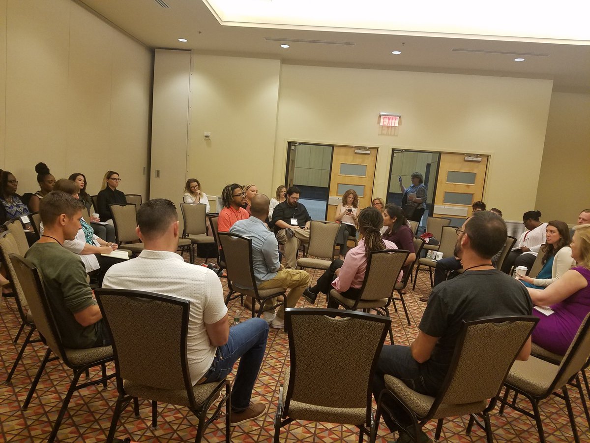 Dynamic fishbowl discussion about #millennials and the #arts in #Delaware #MillSummit