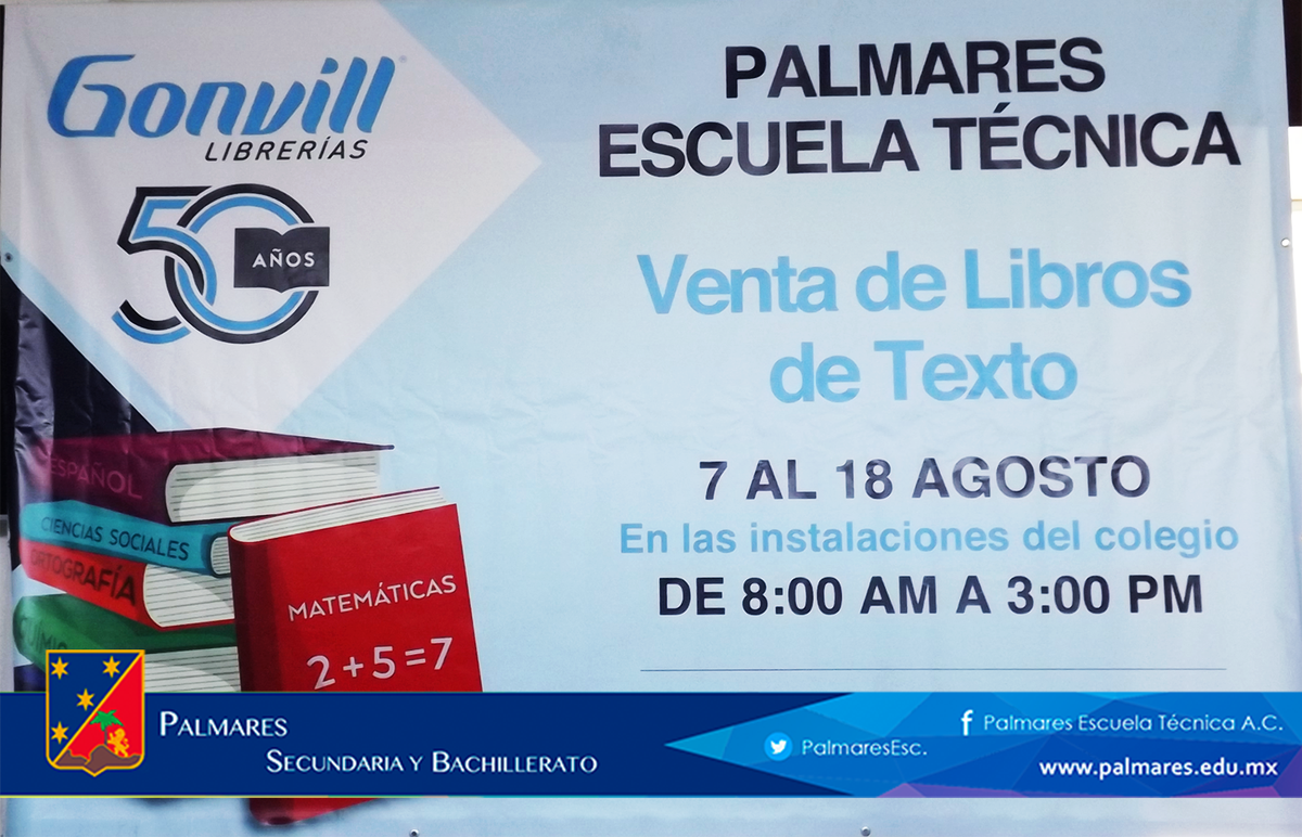 PalmaresEsc's tweet photo. ¡VENTA DE LIBROS!
En las instalaciones de Palmares.
¡TE ESPERAMOS!
#Palmares #yosoyPalmares
https://t.co/jW66OQyJBi https://t.co/75uBjZiVtA