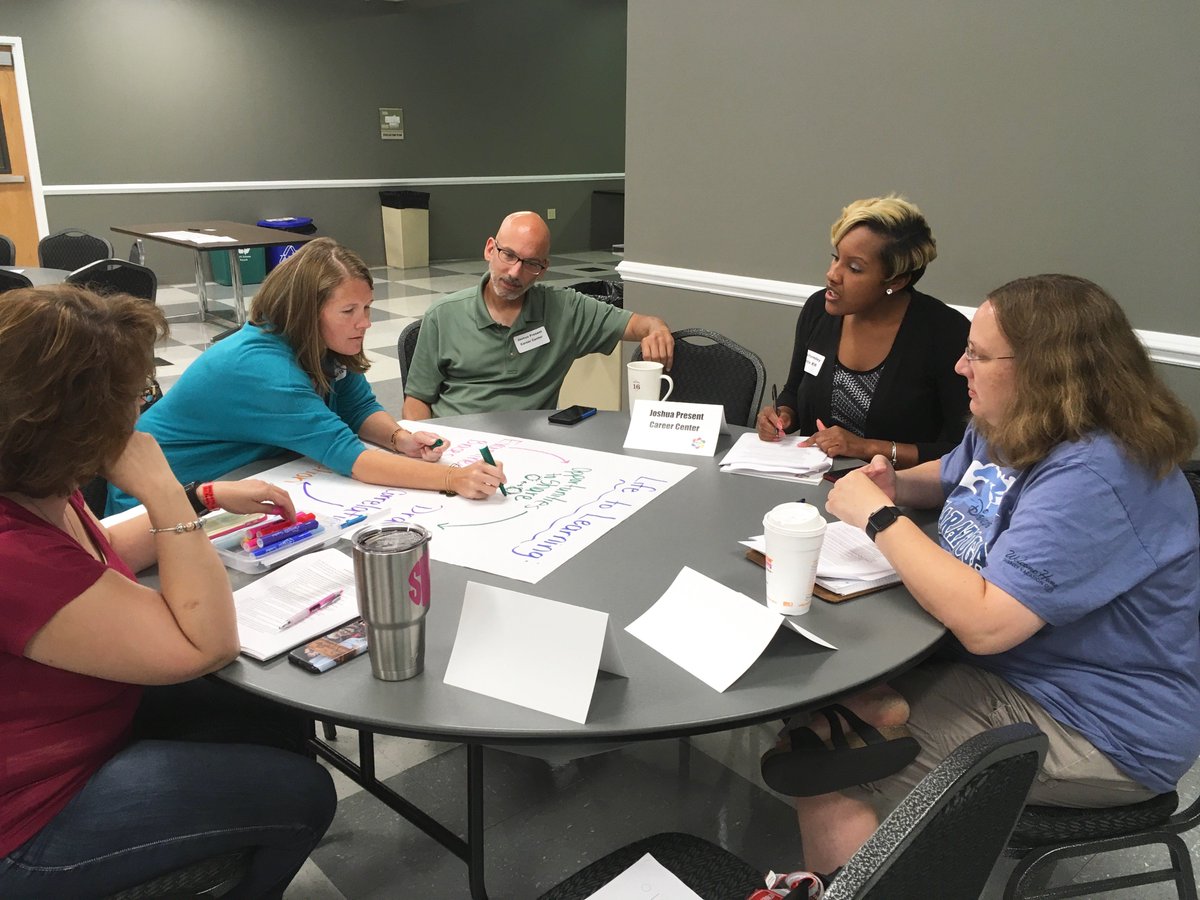 wsfoundation's tweet photo. @wsfcs Teacher Academy kicked off this morning - developing opportunities for teacher leadership! #PeerProject https://t.co/Au2C0Hipw0