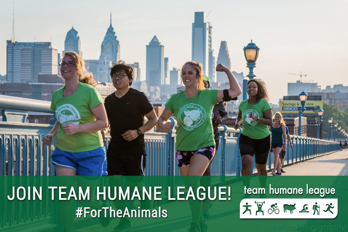 TODAY IS THE DAY! Let's go #TeamHumane Season 2017!!! Good luck to all the athletes working out #ForTheAnimals!