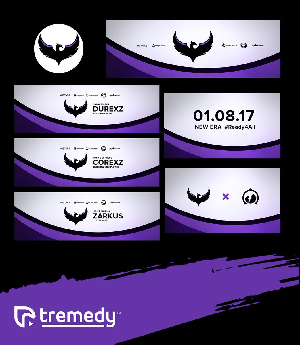 ReactivateTeam's tweet image. ¡Ya podéis echar un vistazo al @Behance  de @MagniumCo donde encontraréis todos los diseños realizados para el club!