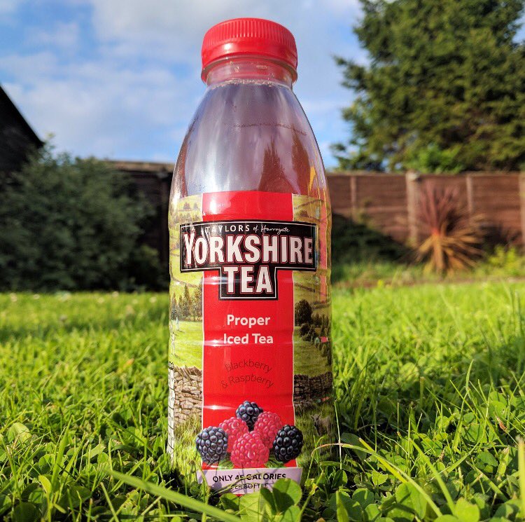 Fantabulations and buggerations all at the same time! #yorkshireday #ProperIcedTea #prototype #notavailabebutlooksruddydelicious