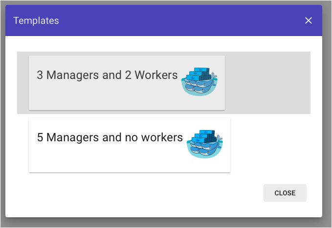 Docker's tweet image. Test drive #Elastic stack on Play-With-Docker platform running 17.06 Community Edition Swarm mode in 5 minutes dockr.ly/2f4vG8Q