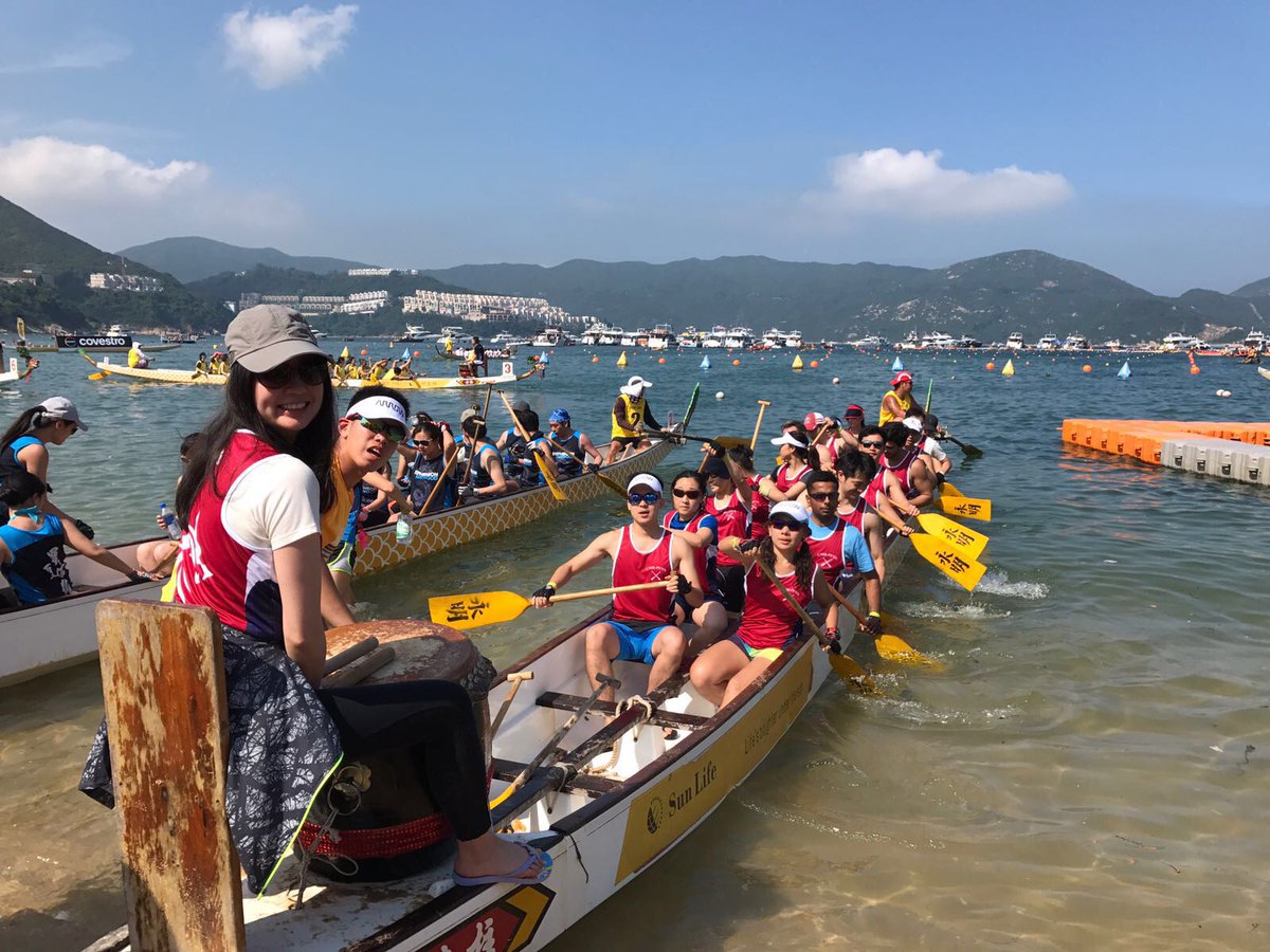 CompFinanceCMU's tweet image. #Quants can do more than just crunch numbers. Check out the team of #MSCFAlumni during the #HongKong Dragon Boat Carnival
