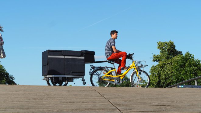 Transporter 250 kg à vélo sans forcer, c'est désormais possible grâce à <a href="/K_Ryole/">K-Ryole - Véhicules électriques intelligents</a>! ITW de <a href="/GillesVallier/">Gilles Vallier</a> 
#SmartCity  lemondedelenergie.com/k-ryole-remorq…