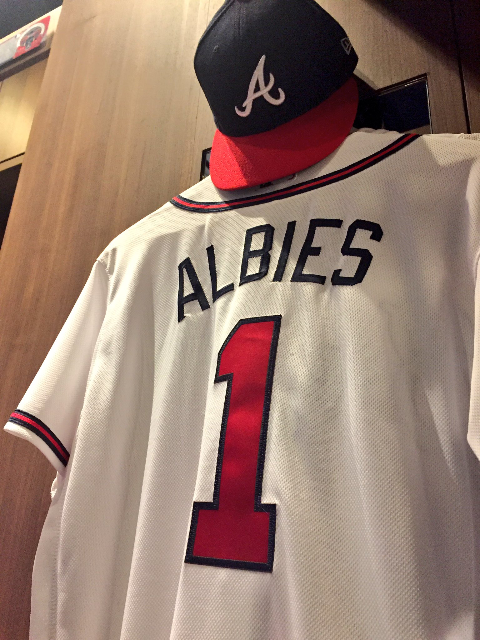 Atlanta Braves on Twitter ".albiesozzie97 is set to the