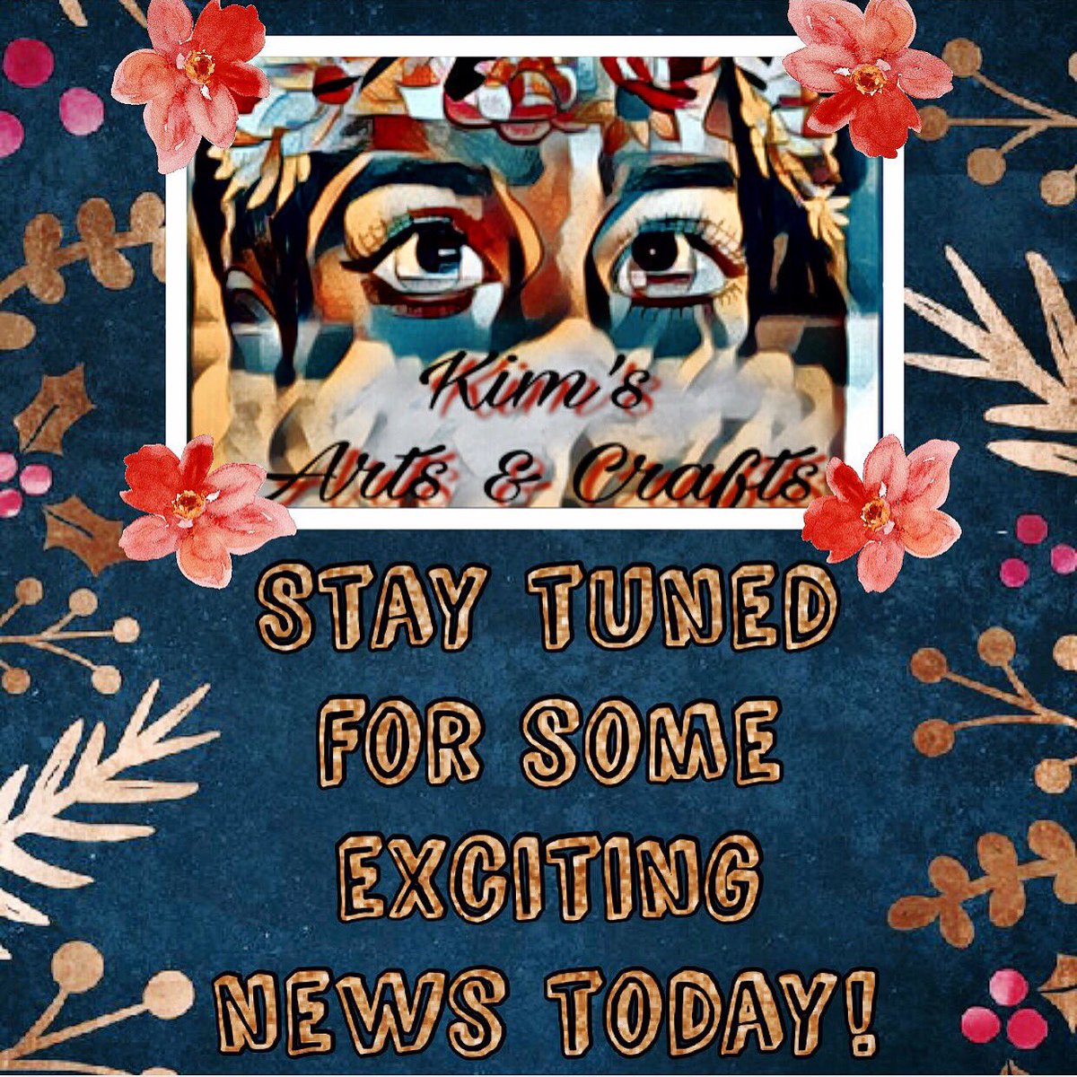 kimberstar19's tweet photo. #excited #newvideo #KimsArtsandCrafts👩🏻🎨 #flowers #eyes #mystery #fun #opportunity #youtubechannel #happy #mysteryfun #followonInsta #DTB♥️ https://t.co/XZgiWzi7xT