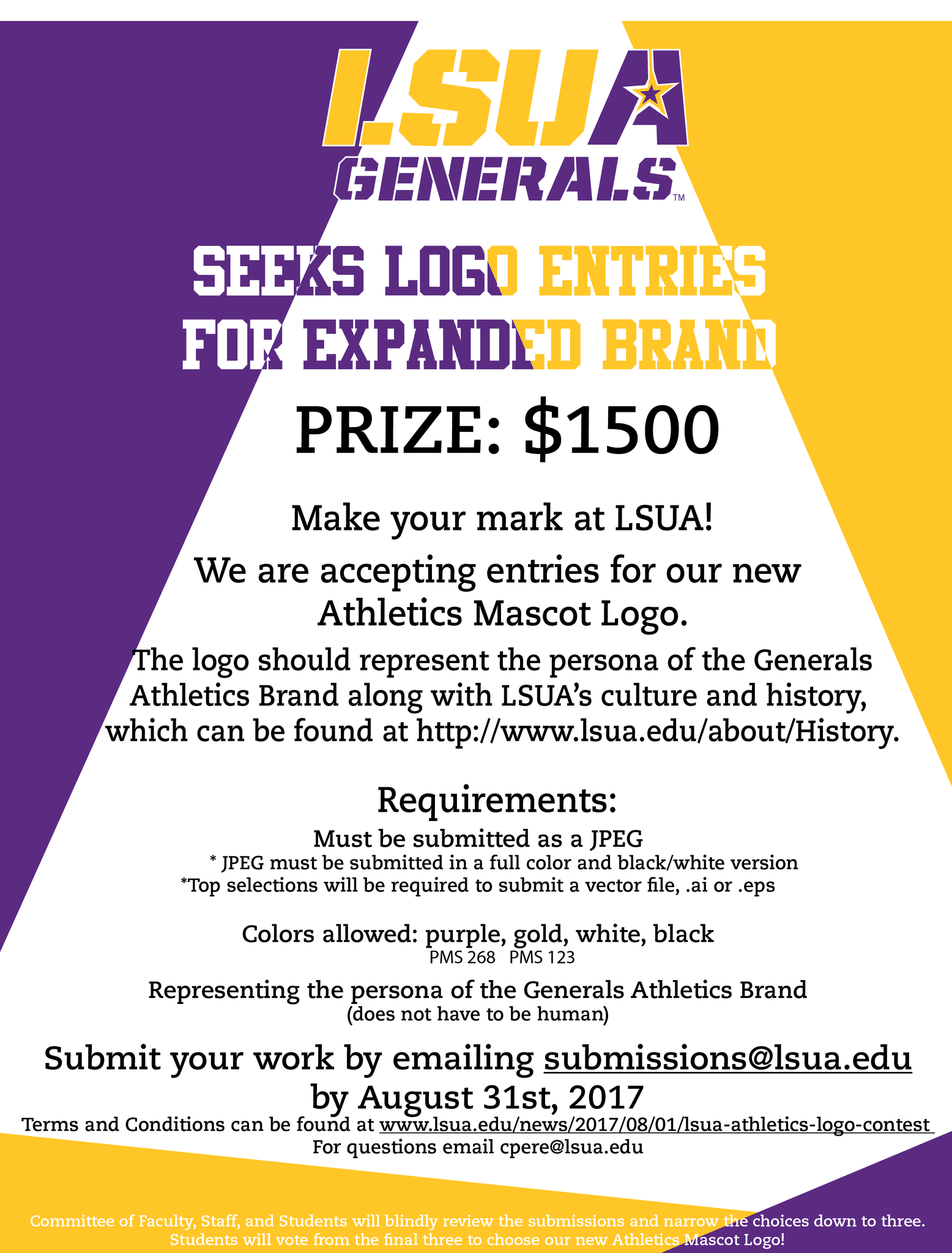 LSUA GENERALS LOGO CONTEST Sports Logo News Chris Creamer's Sports
