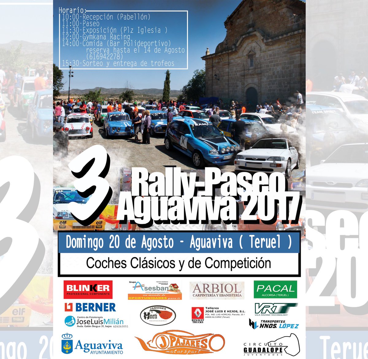 JCGuadalope's tweet photo. Ves reservando esta fecha; 20 de Agosto en Aguaviva ( Teruel ) https://t.co/5XbulhtxIA