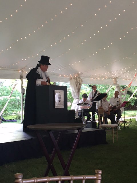 GienappDesign's tweet image. What an amazing time at the benefit for the McIntire Tea House Restoration which was held at Glen @Glenmagnafarms