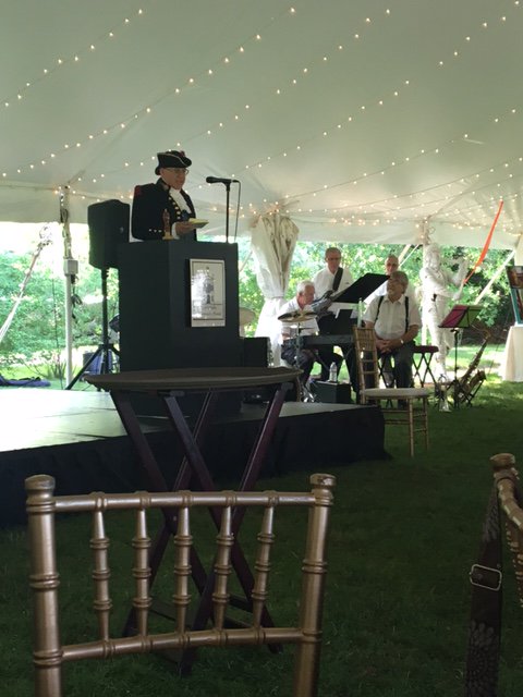 GienappDesign's tweet image. What an amazing time at the benefit for the McIntire Tea House Restoration which was held at Glen @Glenmagnafarms