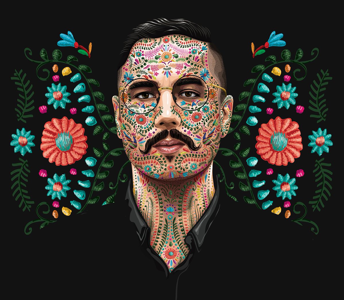 creativemorning's tweet photo. Meet our #CMgenius illustrator, @claudiolimon: "I combine colors that in school told me they did not combine.” https://t.co/gfhE9zf6wy https://t.co/2JqQKmi2Qm