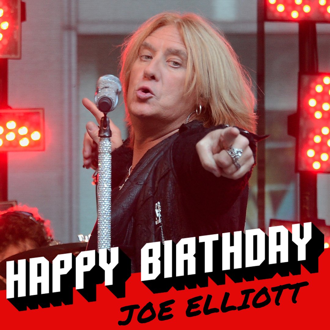 Loudwire: Happy 58th birthday to DefLeppard\s Joe Elliott! 