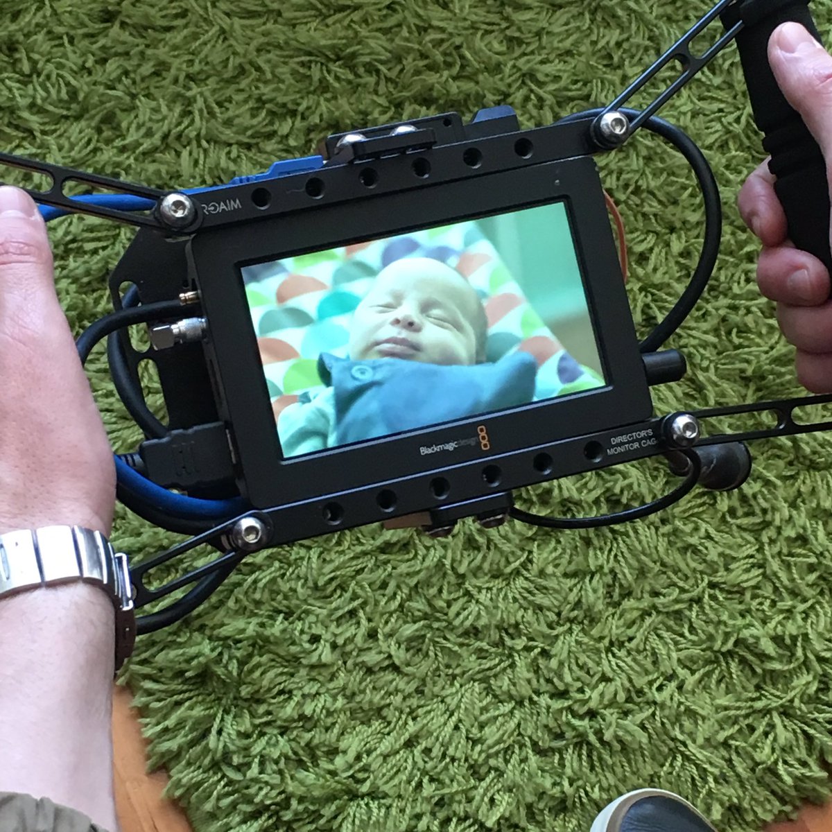 blendedparent's tweet photo. Ace filmed for his first TV appearance!!! https://t.co/c1mHqhB4it