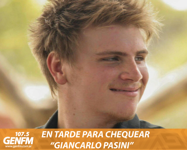 LaGenFM's tweet photo. Ahora en [#TardeParaChequear] en la columna de @osoigo_ar hablamos con "Giancarlo Pasini" https://t.co/FCAAizmRqw