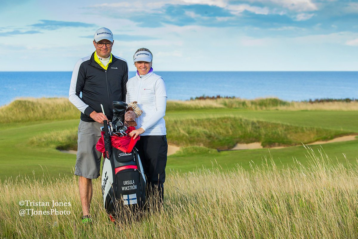 Tristan Jones (@tjonesphoto) on Twitter photo Congratulations to <a href="/ursulawikstrom/">Ursula Wikström</a> for winning the <a href="/RICOHWomensBrit/">Satisfying Videos Lover</a> final qualifier with a fantastic -5 <a href="/TheHomeofGolf/">St Andrews Links</a> Castle Course. Congratulations to <a href="/ursulawikstrom/">Ursula Wikström</a> for winning the <a href="/RICOHWomensBrit/">Satisfying Videos Lover</a> final qualifier with a fantastic -5 <a href="/TheHomeofGolf/">St Andrews Links</a> Castle Course.
