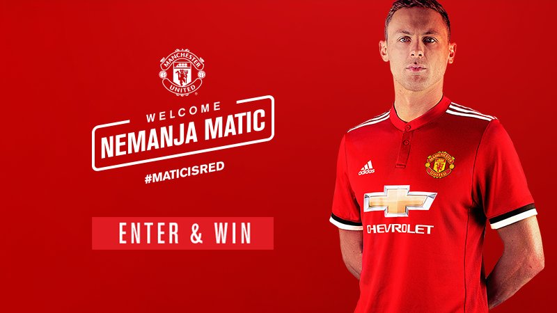 Welcome Nemanja Matic. 
Wishing for your better days ahead. 
Happy birthday. 