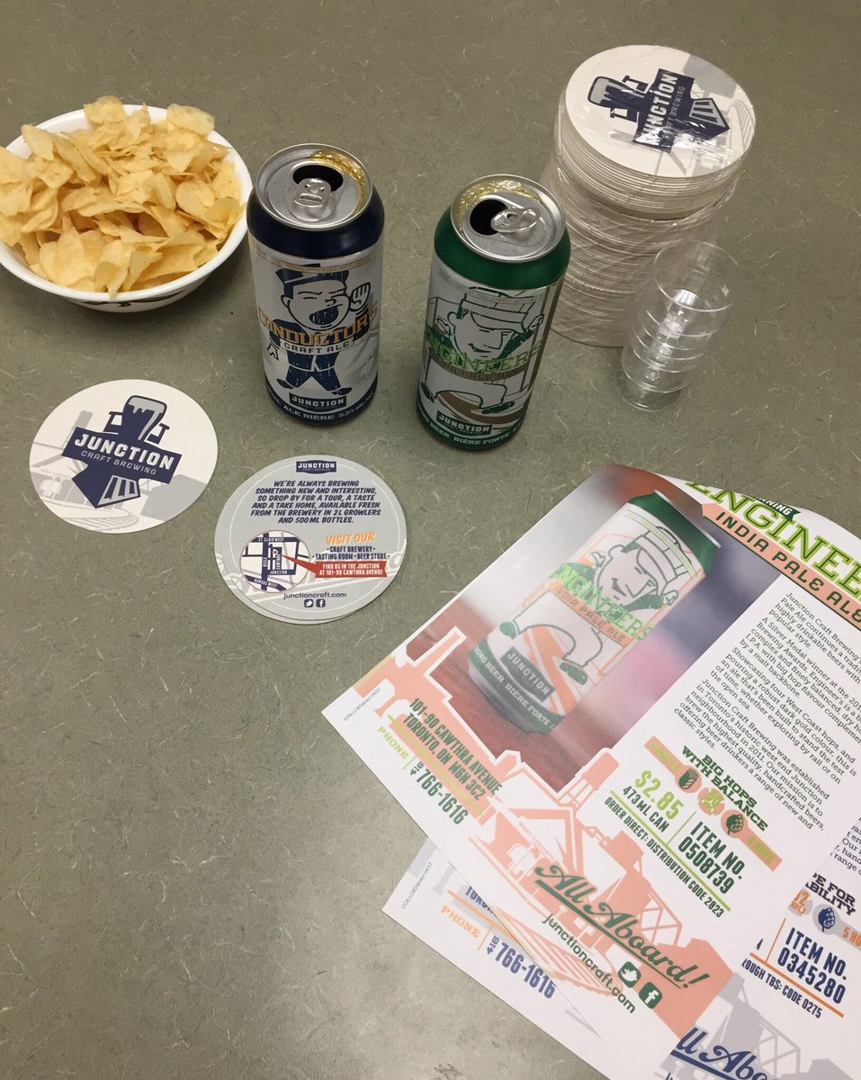 meegan_whiten's tweet photo. @JUNCTION_CRAFT @LCBO #57 @Belleville #ConductorsCraftAle #EngineersIPA https://t.co/7fns8Z2V8u