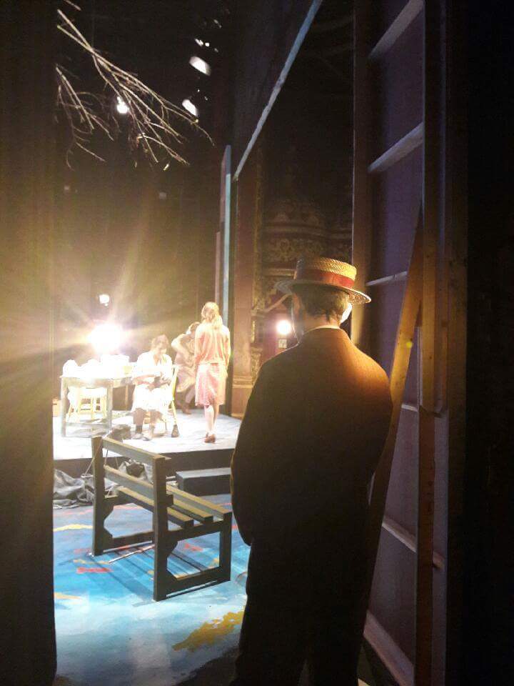 EverymanCork's tweet photo. A behind the scenes #sneakpeek at #DancingatLughnasa rehearsals. Can't wait until the curtain goes up tmrw night!  https://t.co/Wb6V7ORRVm https://t.co/5h4aGpas2e