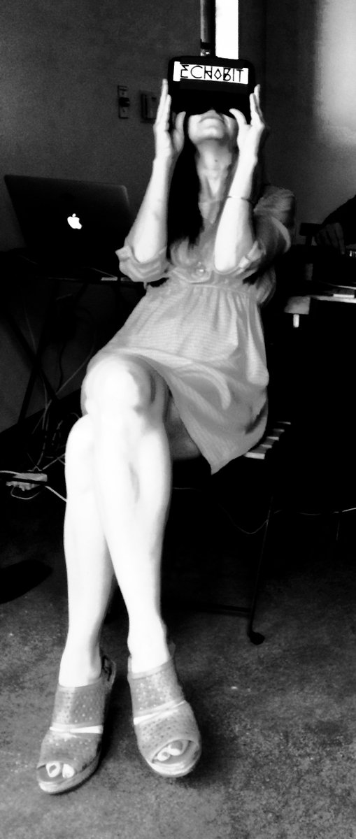 EchobitDigital's tweet image. Exhibiting our music VR at an art show in Santa Barbara, CA.