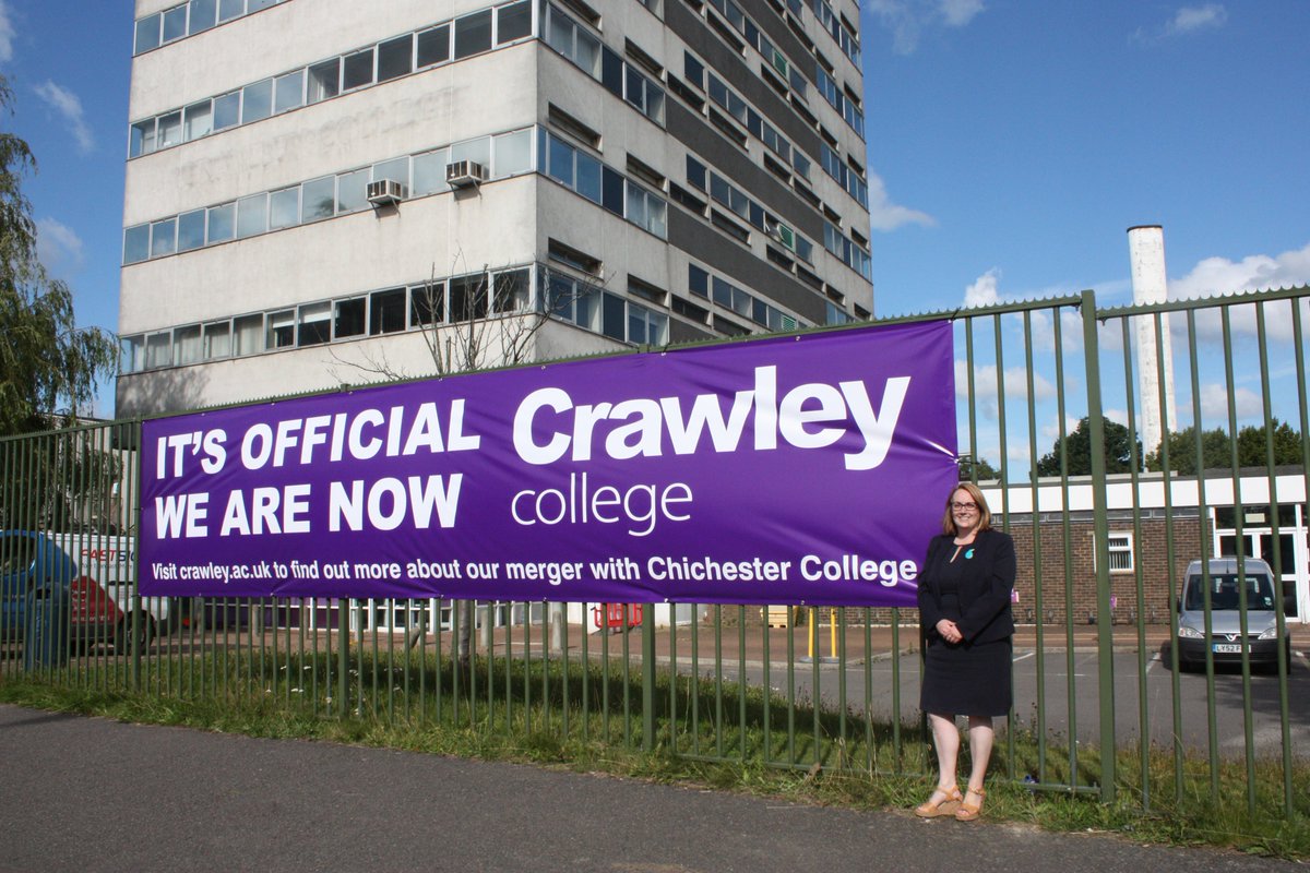 Crawley College Su Twitter It S Been A Big Day As Well As Merging With Chi College We Ve Welcomed Our New Principal Got A New Name Stay Local Dream Big Https T Co Mukodryvmw