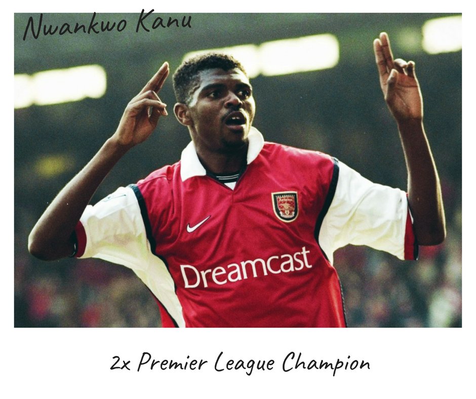 Happy birthday to Nwankwo Kanu The Nigerian scored 54 goals for Arsenal, West Brom and Pompey in the 