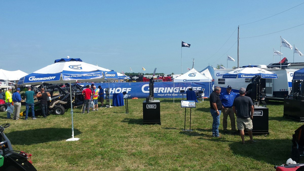 Geringhoff's tweet image. Stop by our booth at #FarmFest to see Geringhoff harvest heads in person! Booth#522 #TruFlexRazor #Harvest17