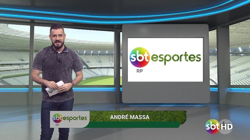 EuSouSBTistaSBT's tweet photo. André Massa no comando do #SBTRPEsportes pelo #SBTRP https://t.co/X40OMw3tko