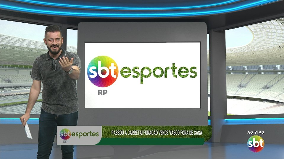 EuSouSBTistaSBT's tweet photo. André Massa no comando do #SBTRPEsportes pelo #SBTRP https://t.co/X40OMw3tko